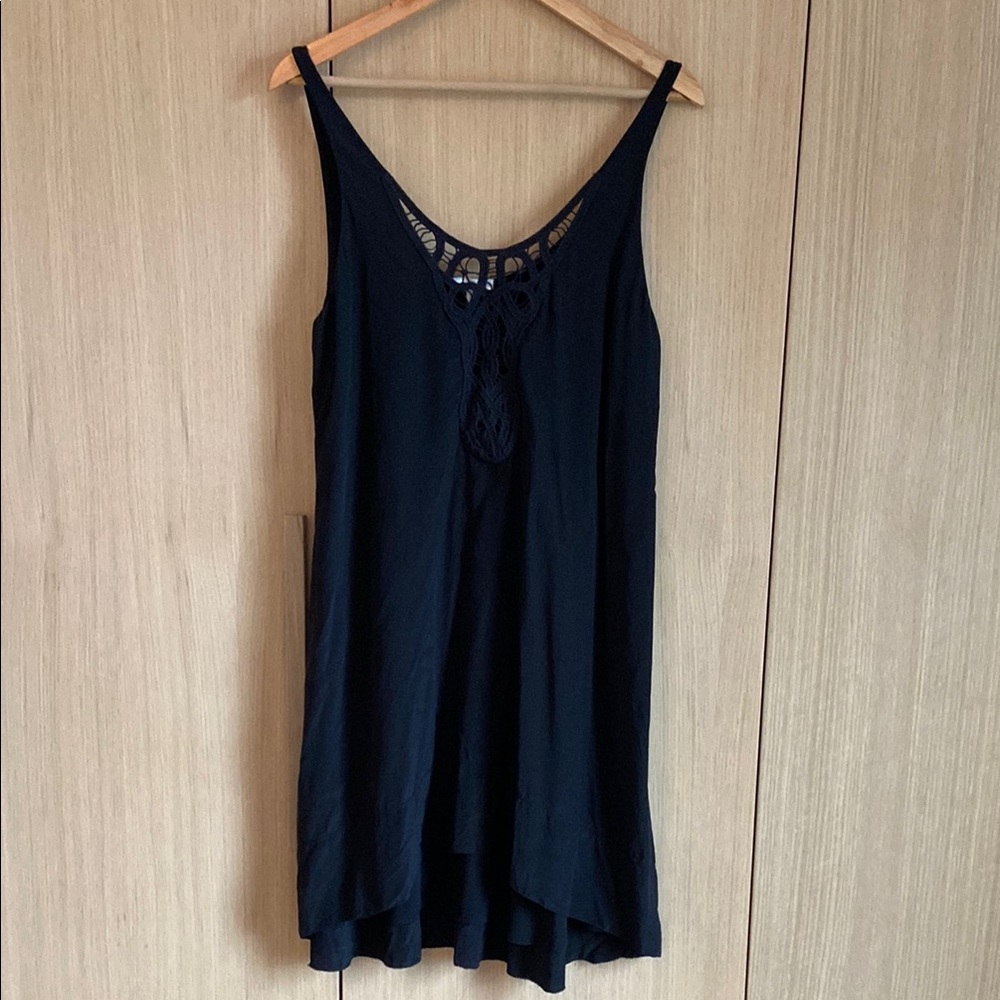 Silk tank dress
